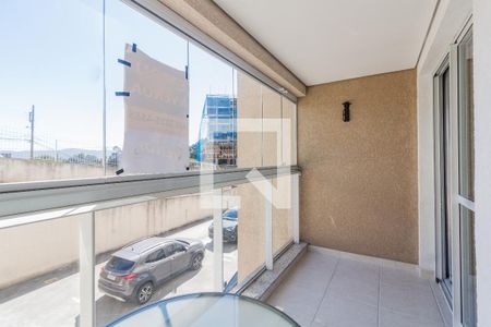 Varanda Sala de apartamento para alugar com 2 quartos, 71m² em Praia Comprida, São José