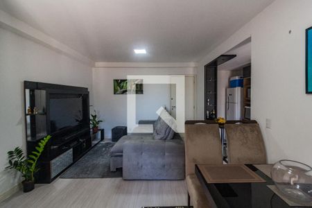 Sala de apartamento para alugar com 2 quartos, 71m² em Praia Comprida, São José