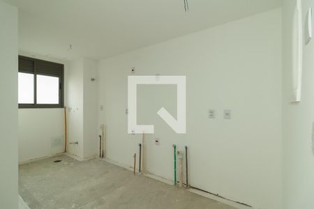 Cozinha de apartamento para alugar com 1 quarto, 47m² em Passo da Areia, Porto Alegre