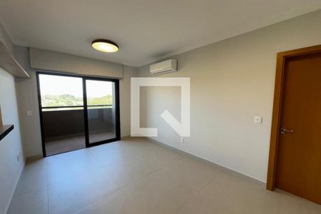 Sala de apartamento para alugar com 1 quarto, 45m² em Jardim Recreio, Ribeirão Preto