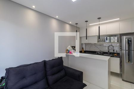 Sala e Cozinha Integrada de apartamento à venda com 2 quartos, 40m² em Vila Ré, São Paulo