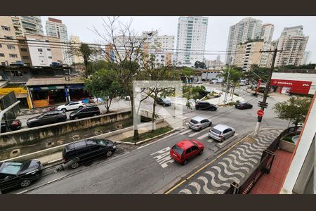 Vista da Sala de apartamento para alugar com 2 quartos, 110m² em Ponta da Praia, Santos