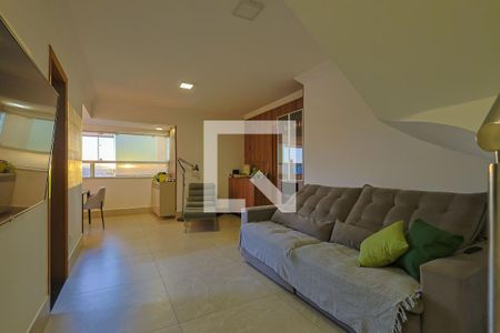 Sala de apartamento à venda com 4 quartos, 220m² em Cidade Nova, Belo Horizonte