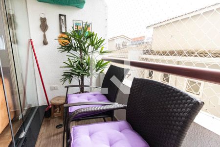 Varanda de apartamento à venda com 3 quartos, 70m² em Jardim Santa Ines, São Paulo