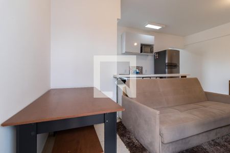 Sala de apartamento para alugar com 1 quarto, 57m² em Jardim Paraíso, São Paulo