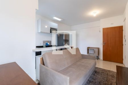 Sala de apartamento para alugar com 1 quarto, 57m² em Jardim Paraíso, São Paulo