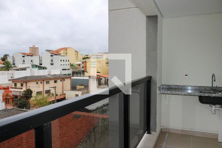 Varanda e Área de Serviço de apartamento para alugar com 2 quartos, 61m² em Santa Maria, São Caetano do Sul