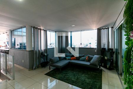 Sala de apartamento à venda com 4 quartos, 400m² em Monsenhor Messias, Belo Horizonte