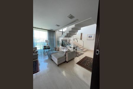 Sala de apartamento à venda com 3 quartos, 380m² em Vale dos Cristais, Nova Lima