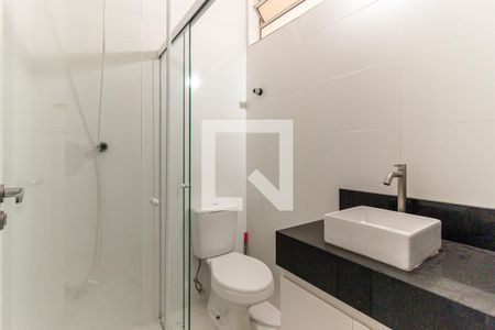 Banheiro de kitnet/studio à venda com 1 quarto, 35m² em Campos Elíseos, São Paulo