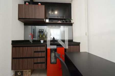 Varanda gourmet de apartamento à venda com 3 quartos, 80m² em Campininha, São Paulo