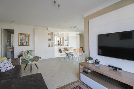 Sala de apartamento à venda com 3 quartos, 135m² em Loteamento Residencial Vila Bella, Campinas