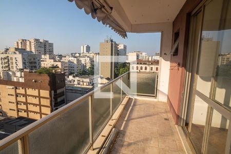 Sacada/Quarto 1 de apartamento à venda com 2 quartos, 106m² em Flamengo, Rio de Janeiro