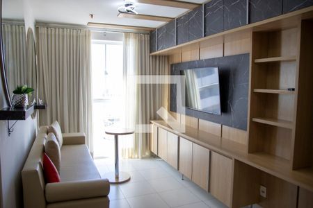 Sala de apartamento para alugar com 1 quarto, 39m² em Parque Atheneu, Goiânia