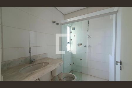 Banheiro de apartamento para alugar com 1 quarto, 49m² em Santa Cecília, Paulínia