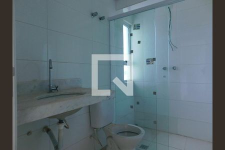 Banheiro de apartamento para alugar com 1 quarto, 49m² em Santa Cecília, Paulínia