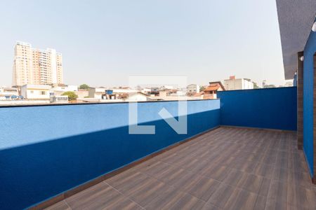 Varanda da Sala de apartamento para alugar com 1 quarto, 42m² em Vila Ré, São Paulo