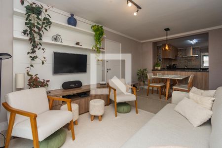 Sala de apartamento à venda com 3 quartos, 95m² em Vila Mascote, São Paulo