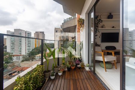 Sacada Sala  de apartamento à venda com 3 quartos, 95m² em Vila Mascote, São Paulo