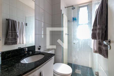 Banheiro de apartamento para alugar com 1 quarto, 45m² em Luxemburgo, Belo Horizonte