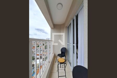 Sacada Sala de apartamento à venda com 2 quartos, 41m² em Vila Guaca, São Paulo