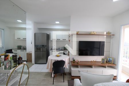 Sala / Cozinha de apartamento à venda com 2 quartos, 41m² em Vila Guaca, São Paulo