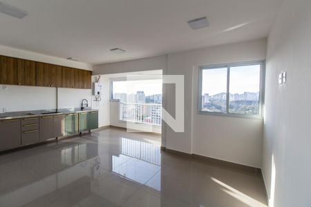 Sala de TV de apartamento para alugar com 1 quarto, 44m² em Bethaville I, Barueri