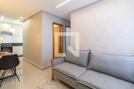 Sala de Estar de apartamento à venda com 2 quartos, 37m² em Chora Menino, São Paulo