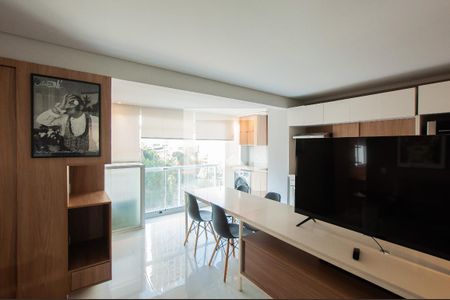 Sala de apartamento à venda com 1 quarto, 41m² em Sumaré, São Paulo