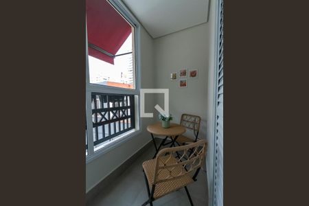 Varanda de kitnet/studio para alugar com 1 quarto, 20m² em Centro, São Bernardo do Campo