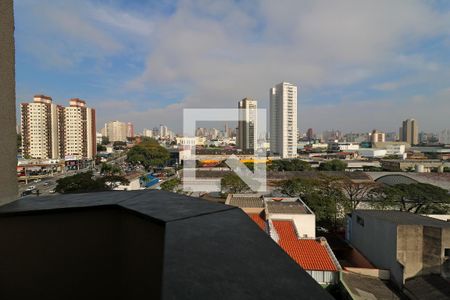 Sacada da Sala de apartamento à venda com 2 quartos, 71m² em Vila Vilma, Santo André