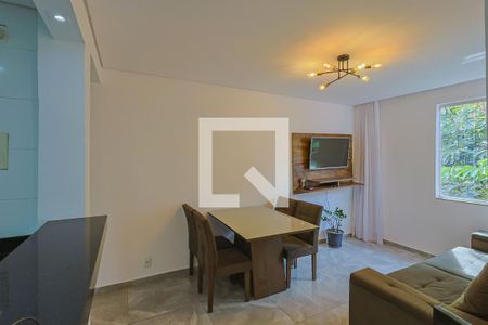 Sala de apartamento à venda com 3 quartos, 83m² em Havaí, Belo Horizonte