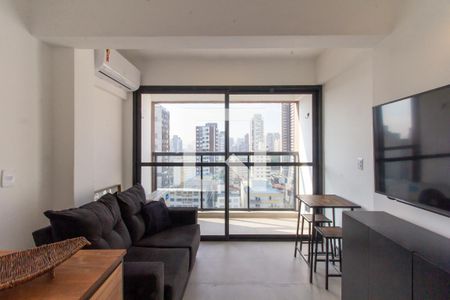 Sala de apartamento à venda com 1 quarto, 30m² em Vila Pompéia, São Paulo