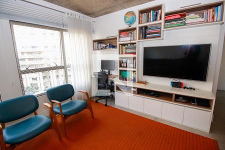 Sala de apartamento para alugar com 2 quartos, 70m² em Panamby, São Paulo