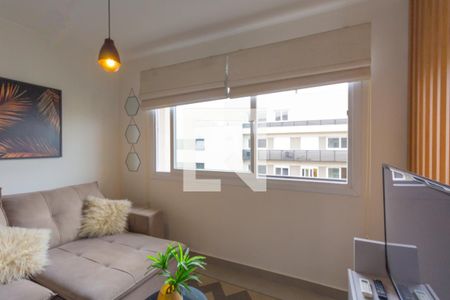 Sala de apartamento para alugar com 1 quarto, 40m² em Marechal Rondon, Canoas