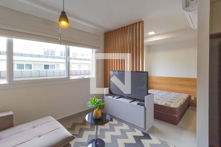 Sala de apartamento para alugar com 1 quarto, 40m² em Marechal Rondon, Canoas