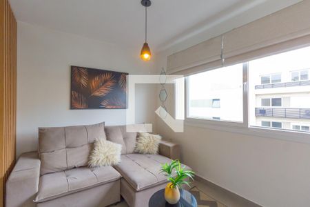 Sala de apartamento para alugar com 1 quarto, 40m² em Marechal Rondon, Canoas