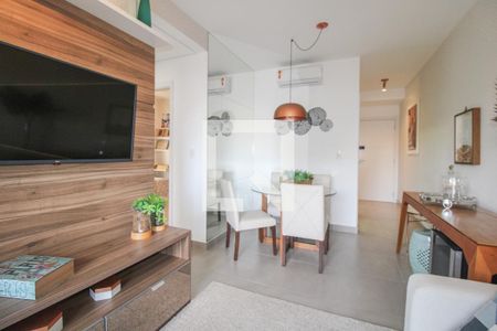 Sala de apartamento para alugar com 2 quartos, 58m² em Vila Itapura, Campinas