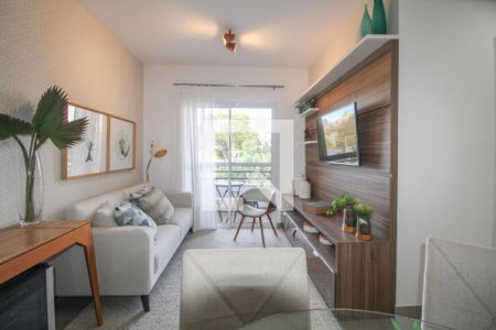 Sala de apartamento para alugar com 2 quartos, 58m² em Vila Itapura, Campinas