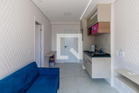 Sala/Cozinha de apartamento para alugar com 1 quarto, 32m² em Vila Prudente, São Paulo