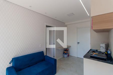 Sala/Cozinha de apartamento para alugar com 1 quarto, 32m² em Vila Prudente, São Paulo