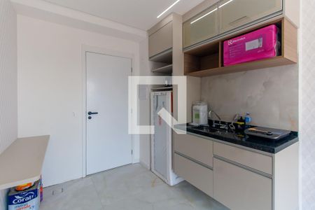 Sala/Cozinha de apartamento para alugar com 1 quarto, 32m² em Vila Prudente, São Paulo