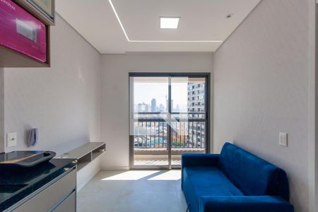 Sala/Cozinha de apartamento para alugar com 1 quarto, 32m² em Vila Prudente, São Paulo