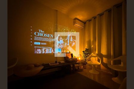 Detalhe da sala de apartamento à venda com 1 quarto, 50m² em Leblon, Rio de Janeiro