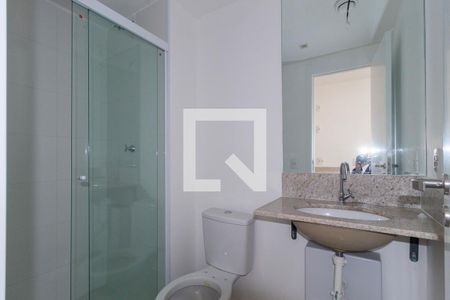 Banheiro de kitnet/studio à venda com 1 quarto, 23m² em Quarta Parada, São Paulo