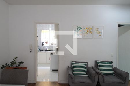 Sala de apartamento à venda com 3 quartos, 85m² em São João Batista, Belo Horizonte