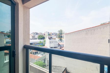 Varanda da Sala de apartamento para alugar com 3 quartos, 100m² em Parque das Nações, Santo André