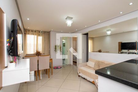 Sala de apartamento à venda com 2 quartos, 56m² em Jardim Santa Cecilia, Guarulhos