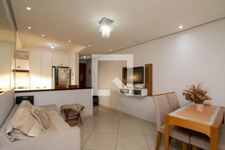 Sala de apartamento à venda com 2 quartos, 56m² em Jardim Santa Cecilia, Guarulhos