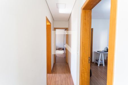 Corredor de apartamento à venda com 3 quartos, 116m² em Ipiranga, Belo Horizonte